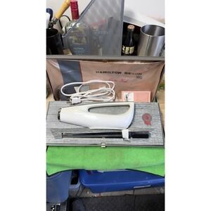 Vintage Hamilton Beach Electric Knife w/ Case Tested‎ Working